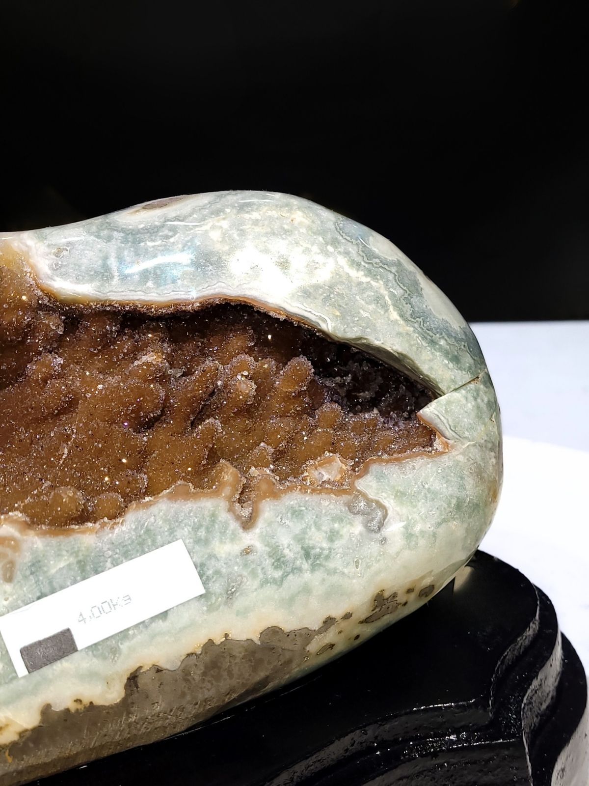 Uruguay Red Rainbow Amethyst Geode - Image 3